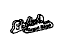 GM 22648474 Nameplate, Black GM 22648474 Nameplate, Black