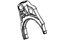 GM 25191410 Fork, Transmission Internal Shift