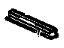 GM 14092713 Weatherstrip Retainer, Front Driver Side