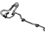 GM 22163167 Flex Hose, Rear GM 22163167 Flex Hose, Rear