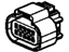 GM 12047842 Connector, Chassis Electrical, Black GM 12047842 Connector, Chassis Electrical, Black