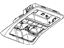 GM 20793379 Lamp, Courtesy / Dome / Reading Lamp GM 20793379 Lamp, Courtesy / Dome / Reading Lamp
