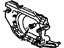 GM 16506089 Lens & Housing Mount Bracket, Driver Side