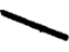 GM 20501573 Body Side Molding, Black, Rear Passenger Side