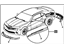 GM 22986827 Trim Package, Front Fender And Body Side GM 22986827 Trim Package, Front Fender And Body Side