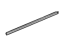 GM 23229386 Sealing Strip, Side Door Window Glass, Front GM 23229386 Sealing Strip, Side Door Window Glass, Front