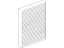 GM 84984665 Filter, Air Distributor, Passenger Side GM 84984665 Filter, Air Distributor, Passenger Side