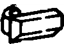 GM 16610941 Molding, Front Fender And Body Ornamentation, Silver, Center GM 16610941 Molding, Front Fender And Body Ornamentation, Silver, Center