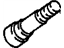 GM 2075037 Cap, Tire Valve And Cover Lock GM 2075037 Cap, Tire Valve And Cover Lock