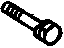 GM 88975506 Bolt, Transmission Mount And Support GM 88975506 Bolt, Transmission Mount And Support