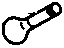 GM 10114490 Knob, Rear View Mirror GM 10114490 Knob, Rear View Mirror