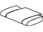 GM 89026583 Cover, Am4 - Rear Folding Split Back Bench Seat GM 89026583 Cover, Am4 - Rear Folding Split Back Bench Seat