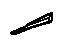 GM 25902604 Rocker Molding Tape, Driver Side GM 25902604 Rocker Molding Tape, Driver Side