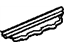 GM 3548024 Side Molding, Driver Side GM 3548024 Side Molding, Driver Side