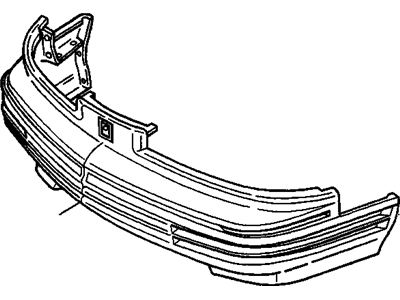 Oldsmobile Cutlass Supreme Bumper - 12530410