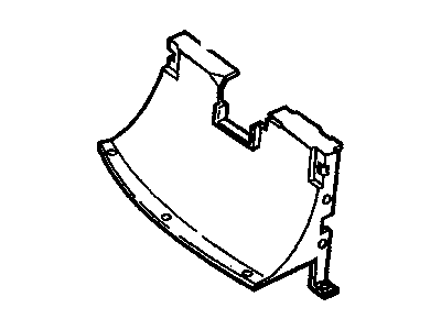Oldsmobile 10177682 Baffle