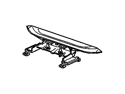 Pontiac 5978326 High Mount Lamp