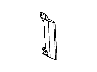 Chevy 15522564 Radiator Support Extension