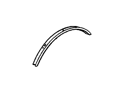 Cadillac 88891388 Wheel Opening Molding