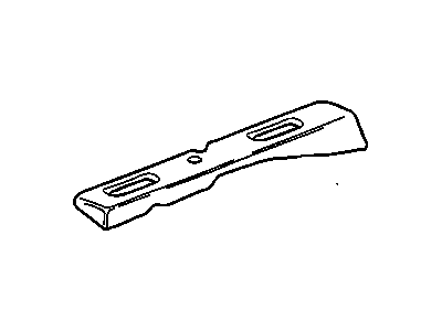 Cadillac 90404642 Buckle End Cover