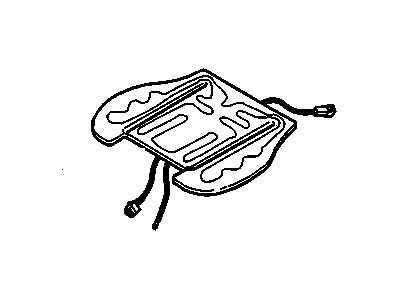 Cadillac Catera Seat Heater Pad - 9173559