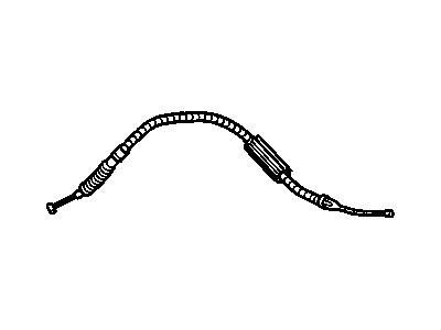 Cadillac 20772270 Rear Cable