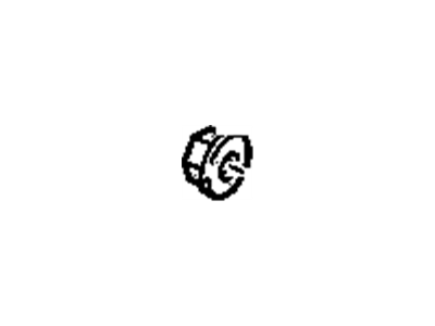 GM 97718523 Nut, Accelerator Pedal Mounting 97718523 GM Nut, Accelerator Pedal Mounting Illustration 1 of 1