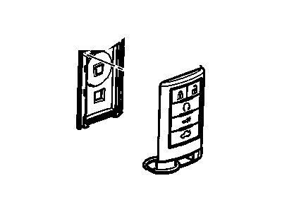 Cadillac 22889449 Transmitter