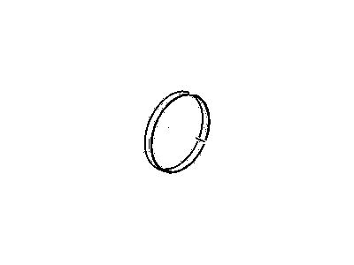 Buick 93185428 CLAMP,FRONT WHEEL DRIVE SHAFT TRI-POT JOINT BOOT INNER(PART OF 1,9)