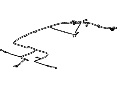 Chevy 25781241 HARNESS,BODY WIRING(INCLUDES 3,4,8)