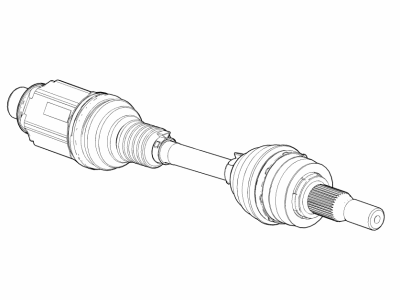 Cadillac 87829453 Axle Assembly