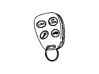 Chevy 16263074 Transmitter