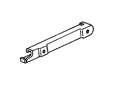 GM 16718768 Guide Channel, Rear Driver Side 16718768 GM Guide Channel, Rear Driver Side Illustration 1 of 1