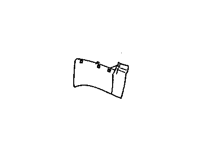 Buick 25544945 Inner Wheelhouse Filler