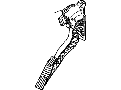 Saturn 20784691 Pedal Travel Sensor