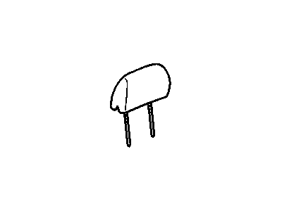 Pontiac 15249525 RESTRAINT,PASSENGER SEAT HEAD(NEUTRAL)(ALL CLO)