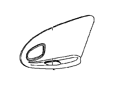 Saturn 21301264 INSERT KIT,REAR SIDE DOOR TRIM PANEL(MEDIUM DUTY BISC II)