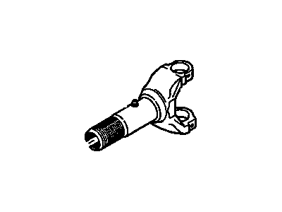 Chevy 7837840 YOKE,PROPELLER SHAFT SLIP
