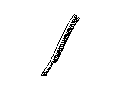 Oldsmobile 15100760 MOLDING,WINDSHIELD SIDE REVEAL(INCLUDES ENDCAPS)