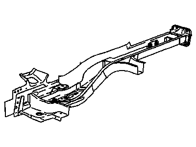Saturn 21124522 Rear Rail