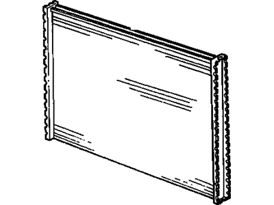 GM 52484723 Core, Radiator 52484723 GM Core, Radiator Illustration 1 of 1