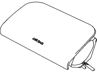 Chevy 30016171 Passenger Air Bag