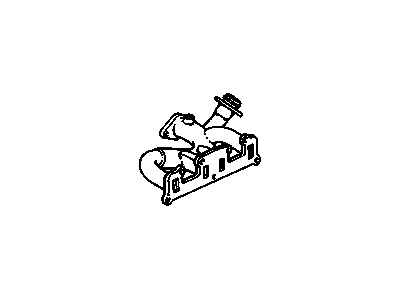 Cadillac Brougham Exhaust Manifold - 1636943