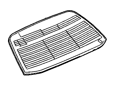 Oldsmobile 25736977 Back Glass