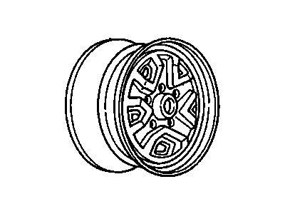 Chevy Celebrity Spare Wheel - 10083532