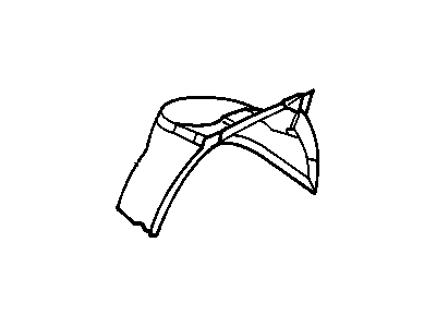 Buick Century Fender Splash Shield - 10219639