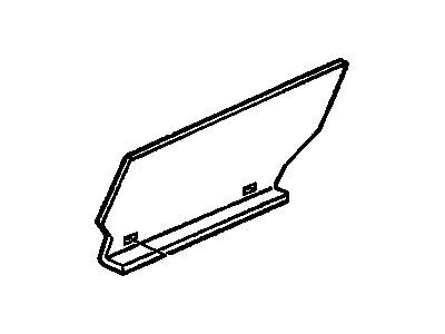 Oldsmobile 10214853 PANEL,REAR SEAT BACK(DARK HEATHER GRAY)(15.222)