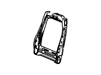 GM 20987406 Frame, Seat Back Cushion, Driver Side