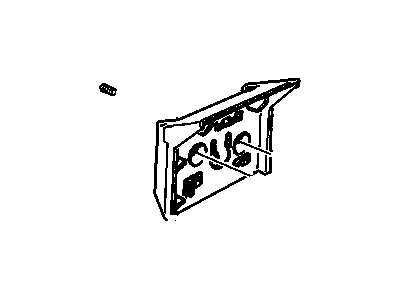 Pontiac 25639318 Module Bracket