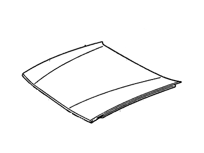 Cadillac 25648106 Hood